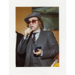 B14121 - Elton John Colour 1970s Photo Original Negative