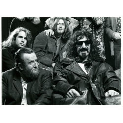 B21622 - Frank Zappa 1968 Promotional Photo Reprint (German)