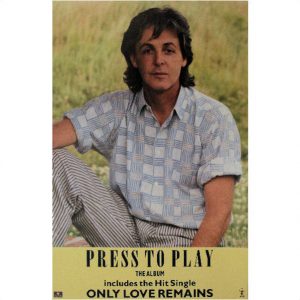 Paul McCartney Promo Posters & Displays