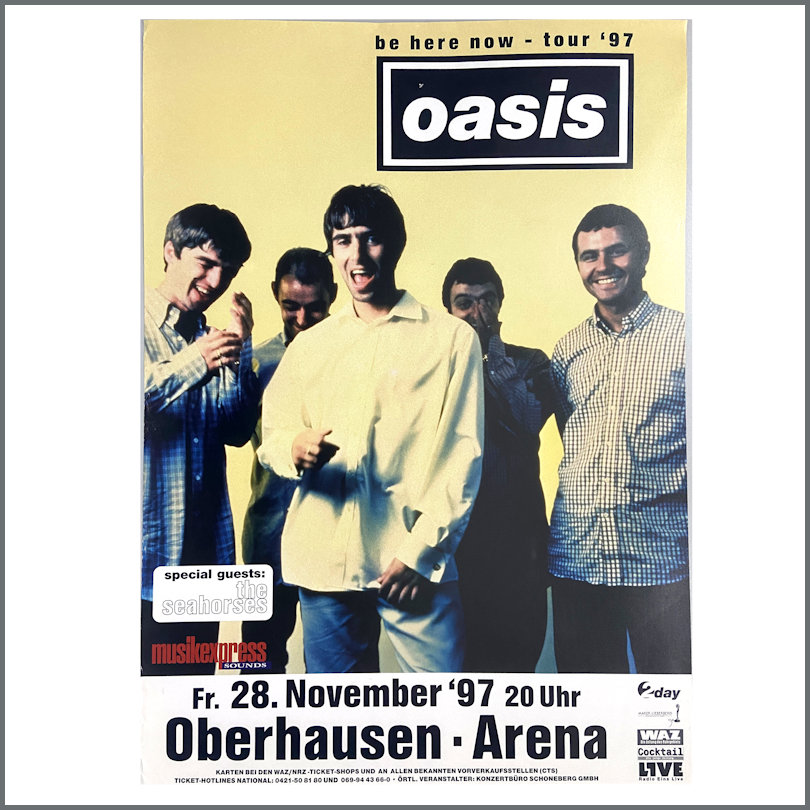 oasis tour germany