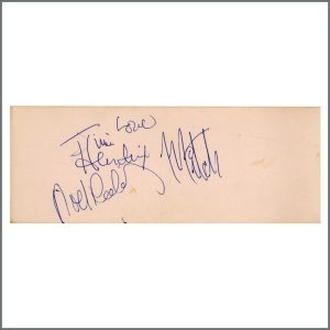 The Jimi Hendrix Experience 1967 Autographs Newcastle (UK) - OFFERS