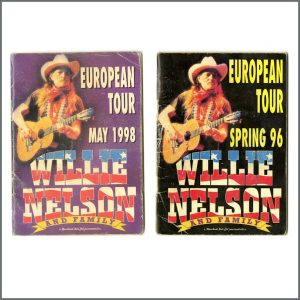 Willie Nelson 1990s European Tour Itinerary (UK)