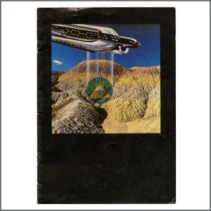 Hawkwind 1980 Levitation Tour Programme & Ticket Stub (UK)