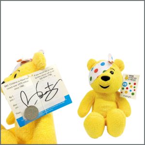 Brian May 2007 Autographed Children In Need Pudsey Bear (UK)