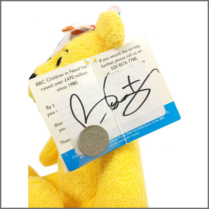 Brian May 2007 Autographed Children In Need Pudsey Bear (UK)