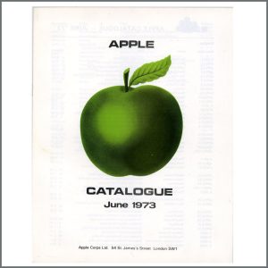 Apple Corps Ltd. June 1973 Catalogue (UK)