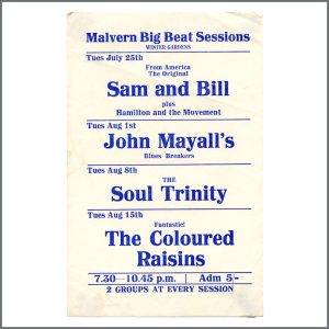 John Mayall’s Blues Breakers 1967 Winter Gardens Concert Handbill (UK)
