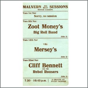 The Mersey’s 1966 Winter Gardens Concert Handbill (UK)