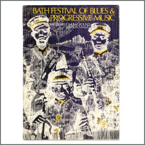 Led Zeppelin 1970 Bath Festival Of Blues Concert Programme (UK)