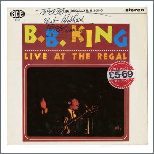 B.B. King 1983 Autographed Live At The Regal LP (UK)