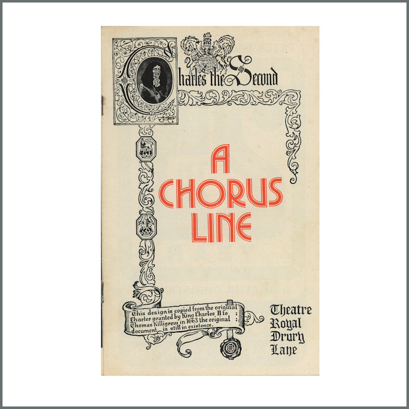 Paul And Linda McCartney 1977 Autographed Chorus Line Concert Programme (UK)
