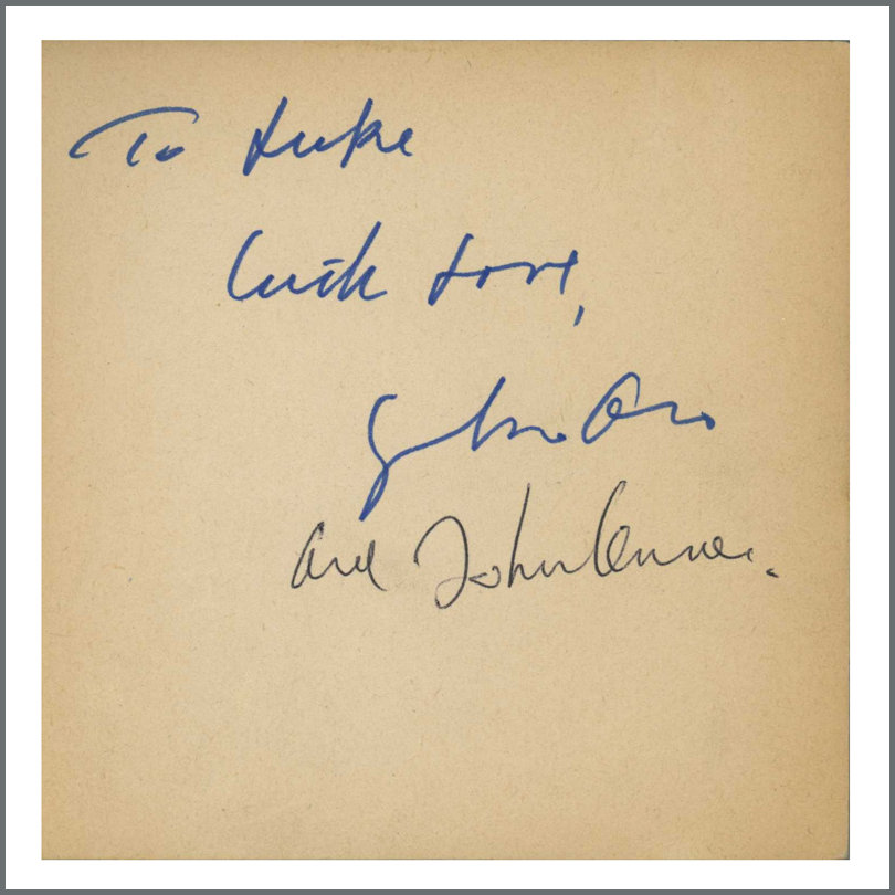 John Lennon And Yoko Ono Autographed Grapefruit Book 1971 (UK)