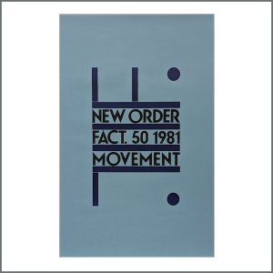 New Order 1981 Movement Promotional Poster (UK)