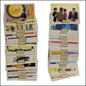 The Beatles 1968 Yellow Submarine Anglo Bubble Gum Cards Set (UK)