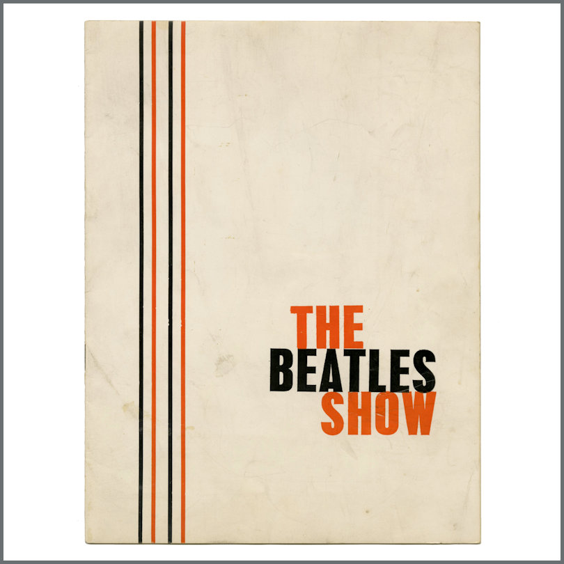 The Beatles Show 1963 White Cover Tour Programme (UK)