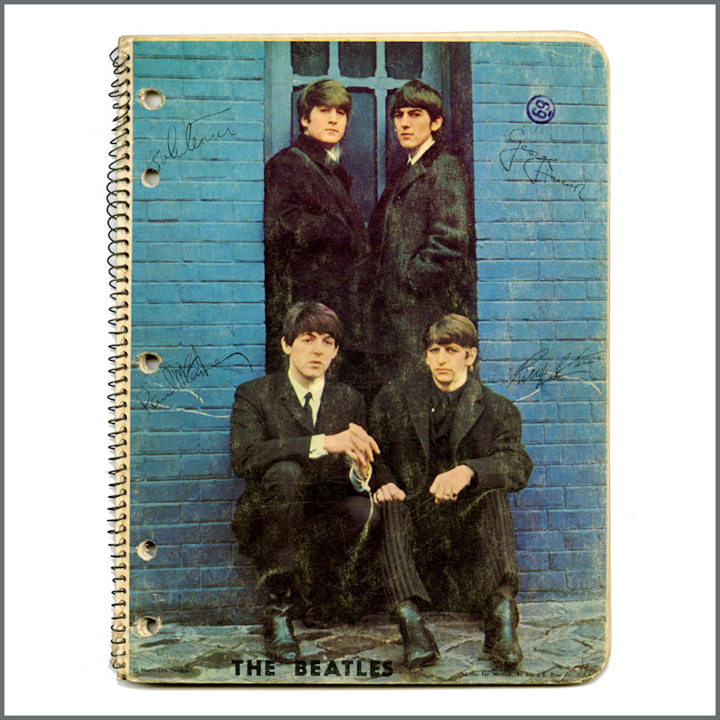The Beatles 1960s Used Notebook (USA)