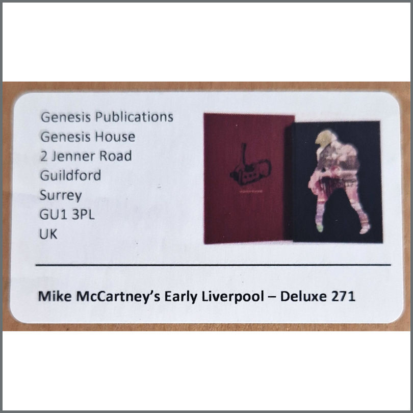 Genesis Publications Mike McCartney’s Early Liverpool Deluxe Edition Book (UK)