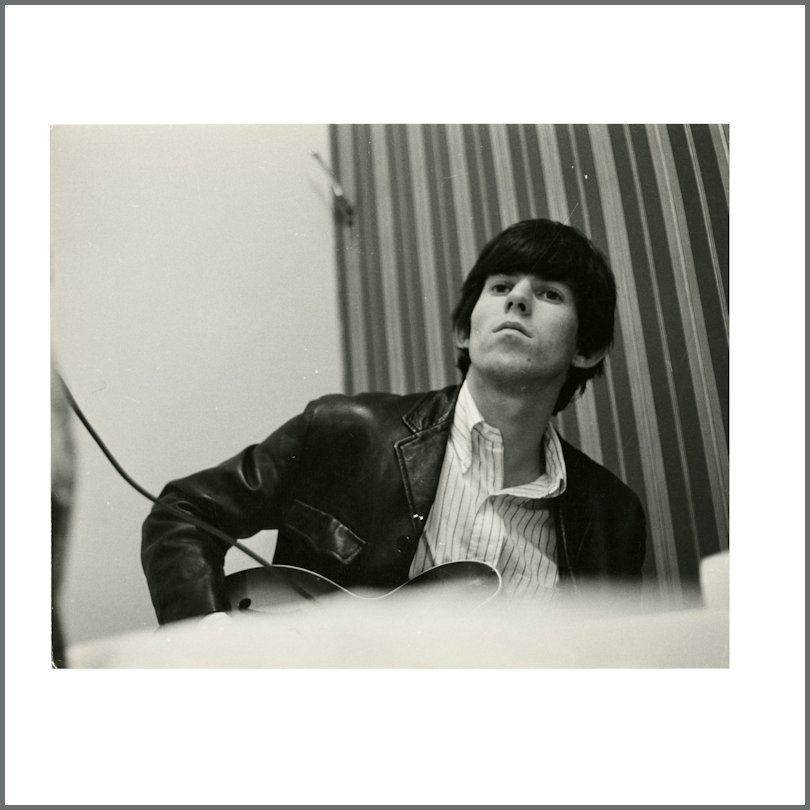 The Rolling Stones Keith Richards 1960s Vintage Photograph (UK)