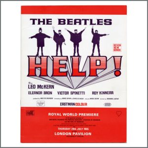 The Beatles 1965 HELP! World Premiere Programme (UK)
